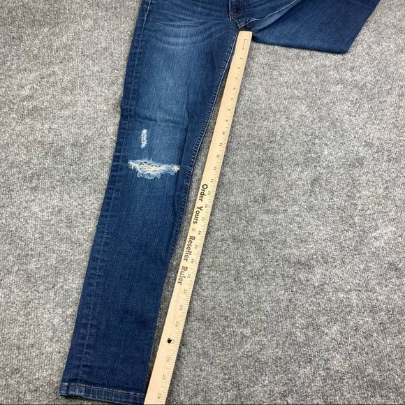 edyson Dark Wash Skinny Jeans distressed - Picture 6 of 10